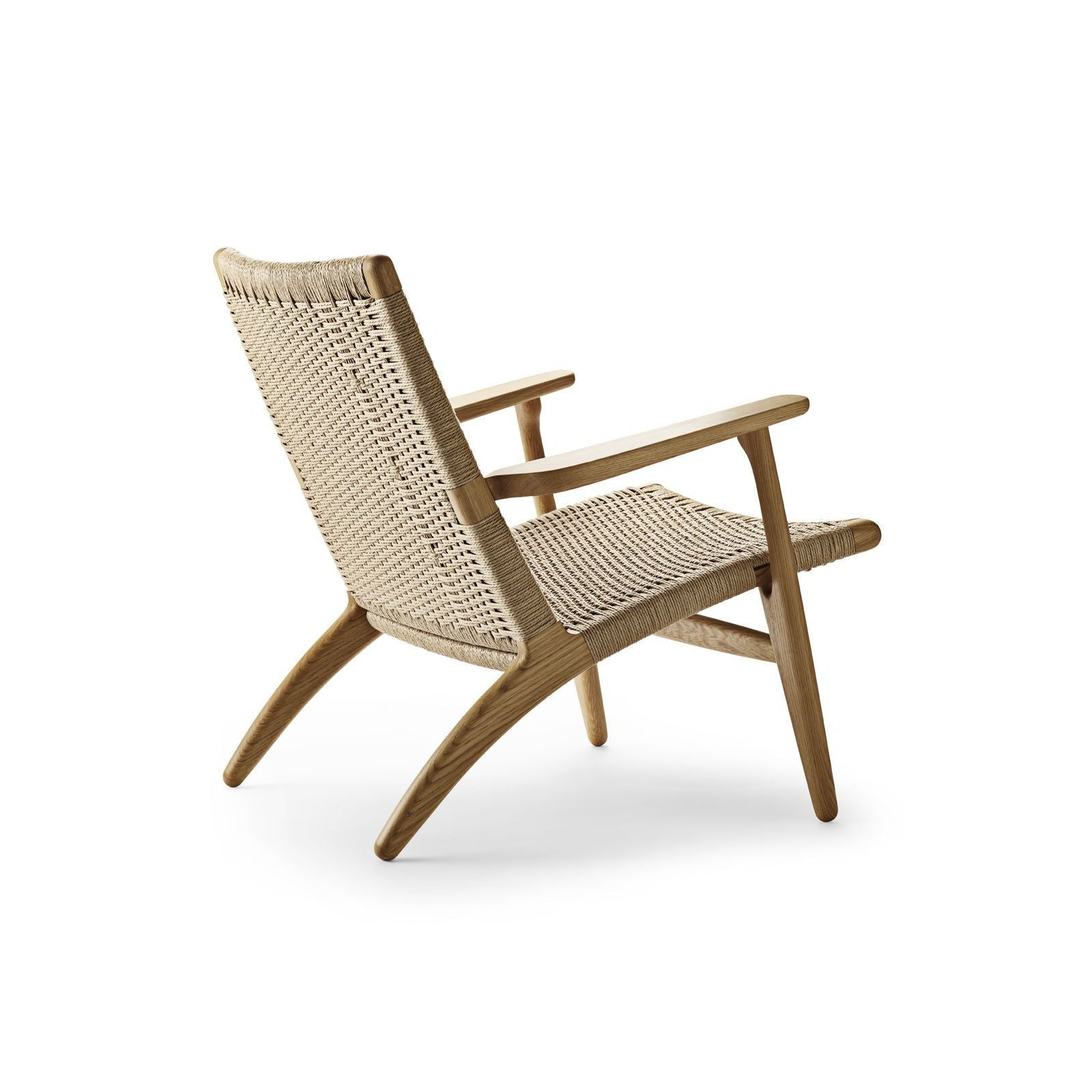 Carl Hansen Chaise salon CH25, chêne huilé / naturel