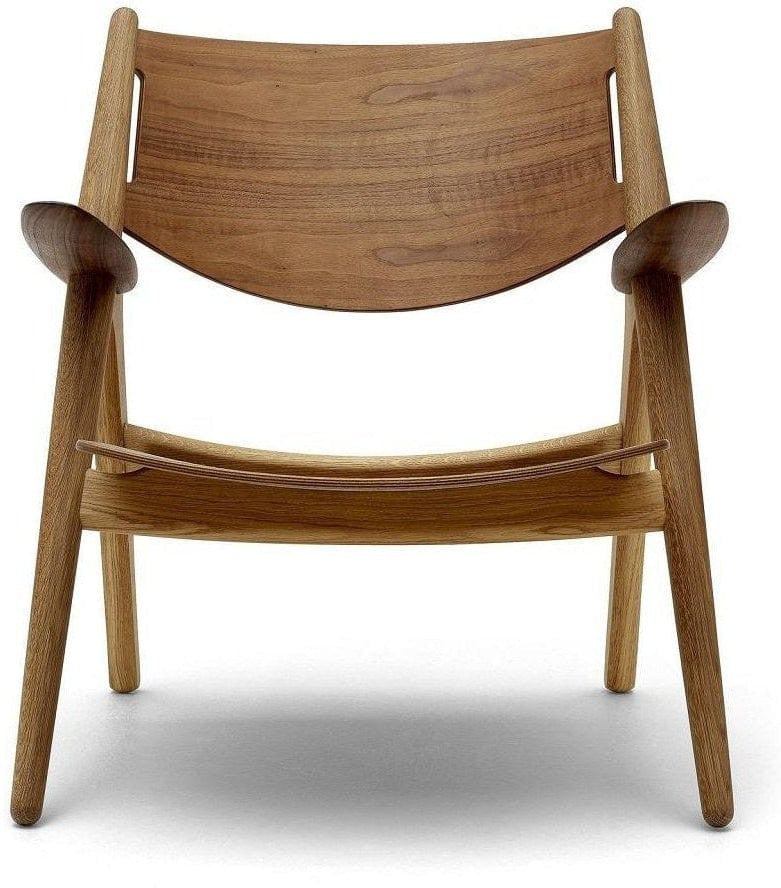 Carl Hansen Ch28t Armchair, Oiled Oak, Walnut/Natural