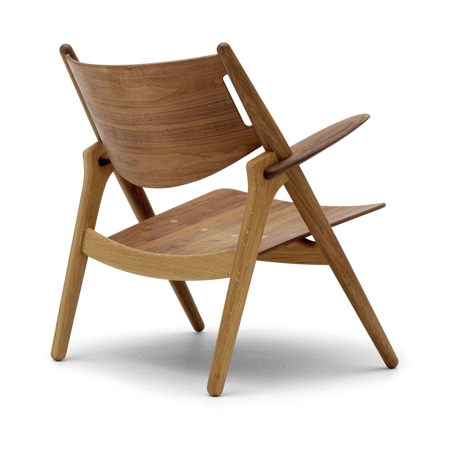 Carl Hansen Ch28t Armchair, Oiled Oak, Walnut/Natural