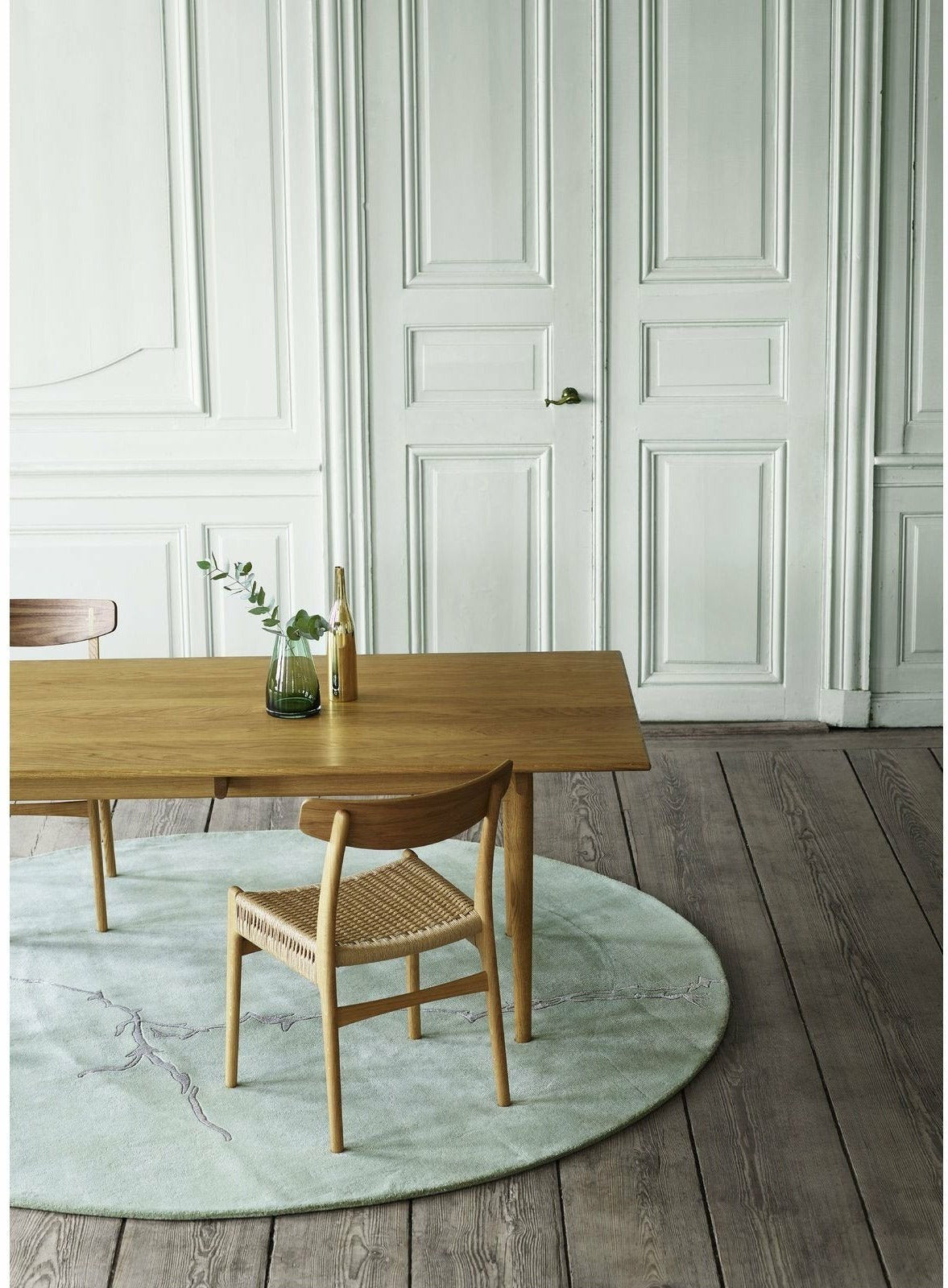 Carl Hansen CH327 borðstofuborð 248x95cm, olíað eik