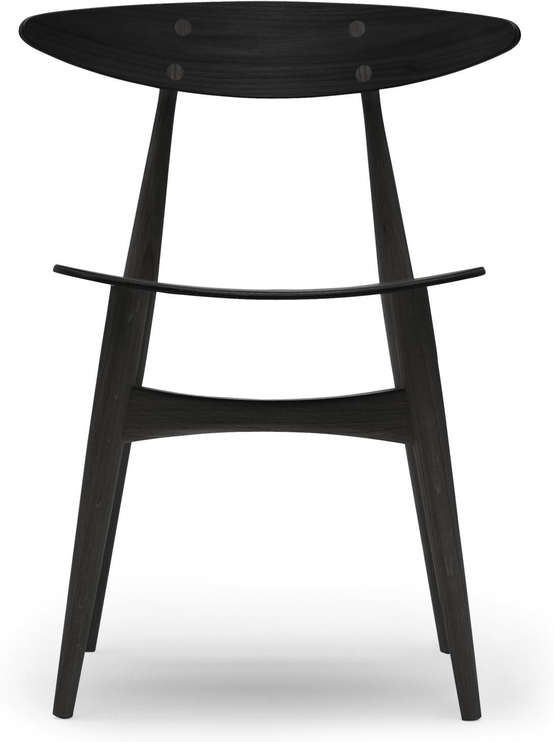 Carl Hansen CH33 T sedia, quercia/nero