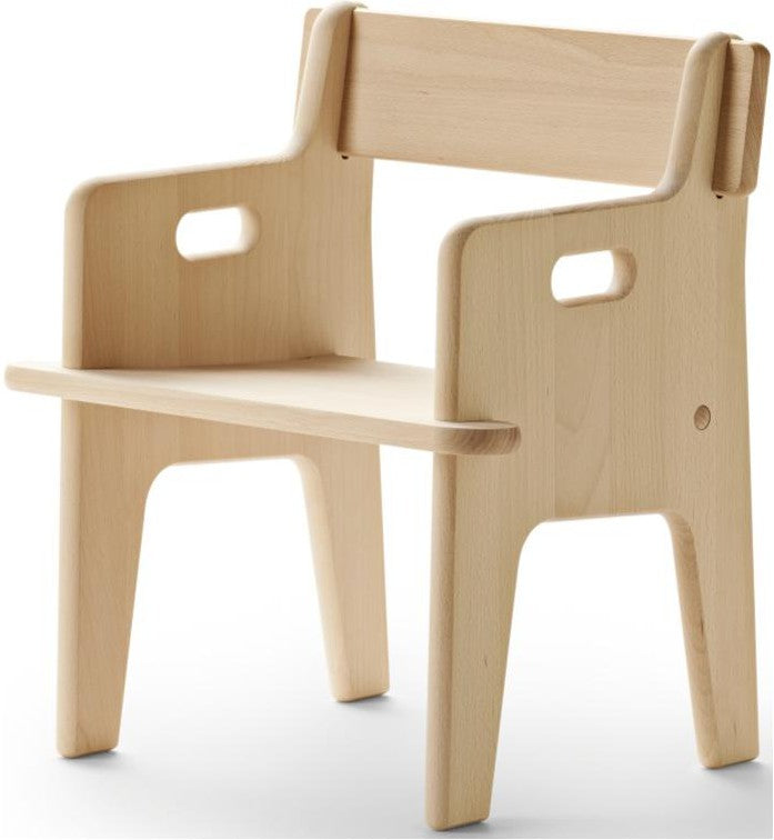 Carl Hansen Ch410 Peter's Stool, Untreated Beech