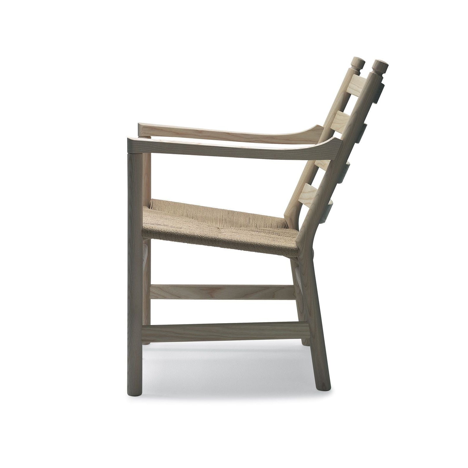 Carl Hansen CH44 Lounge Chair, Soaped Oak/Natural