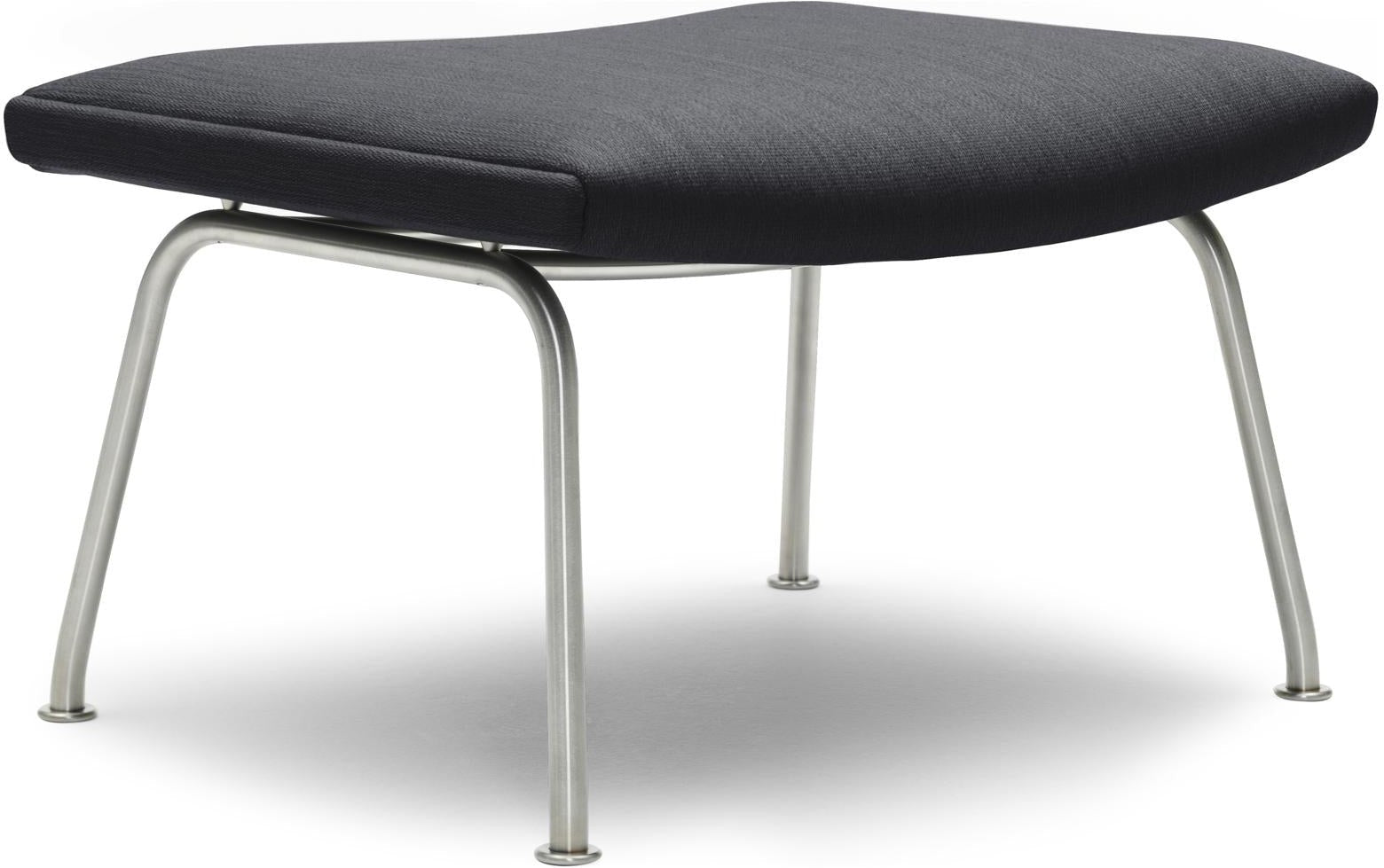 Carl Hansen Ch446 Footstool, Dark Gray Fabric