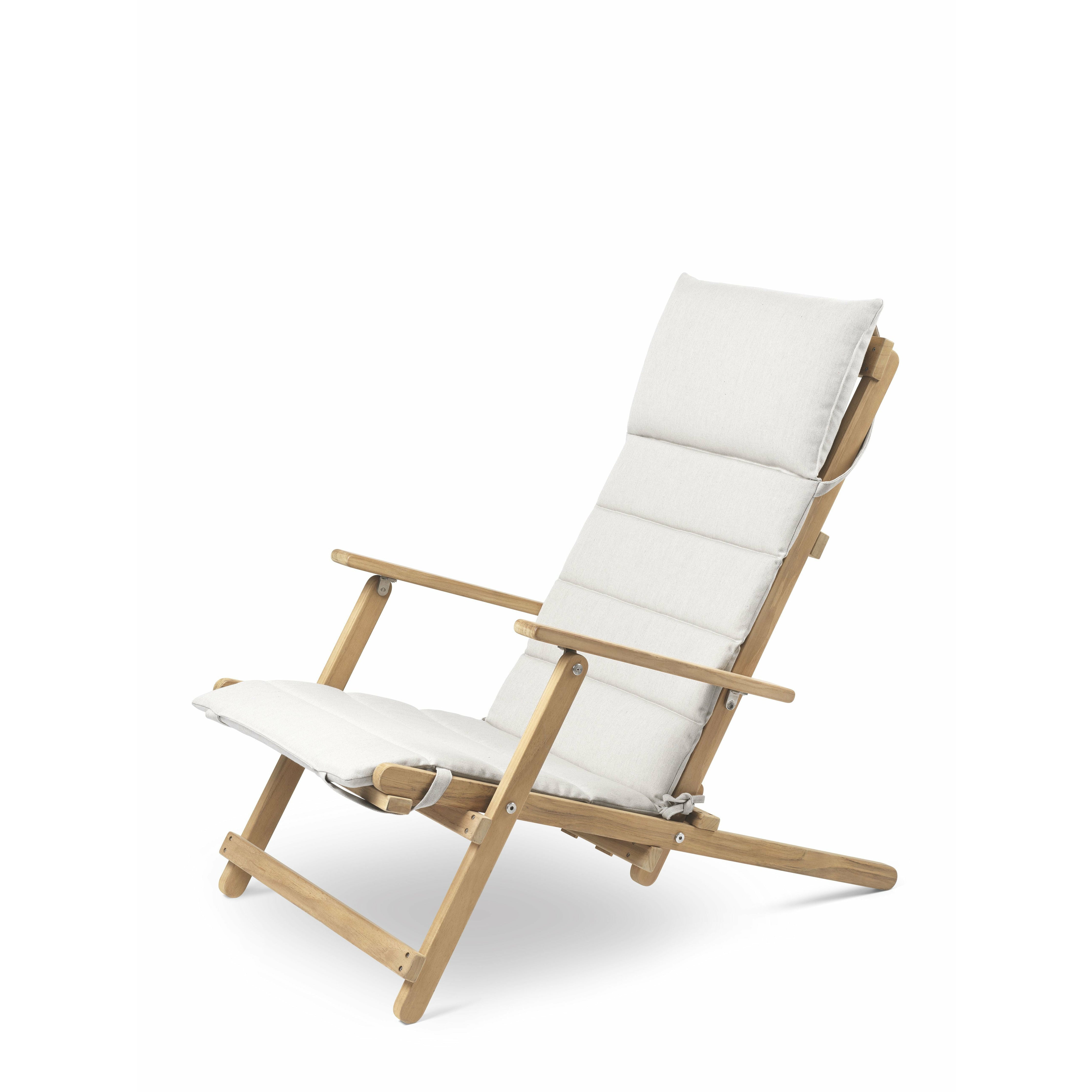 Carl Hansen Cushion for BM5568 Deck Chair, Heritage Papyrus