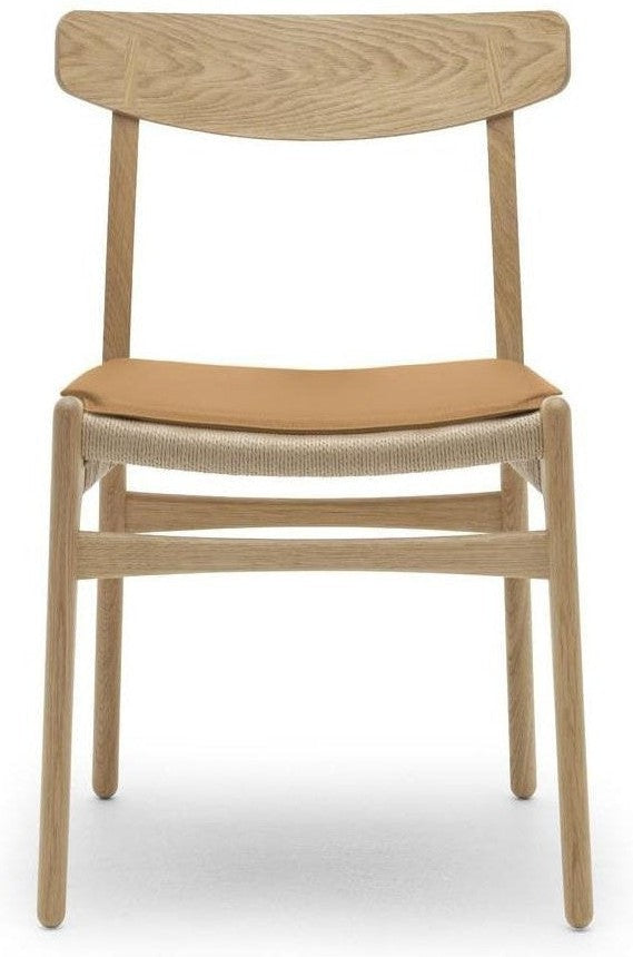 Cuscino Carl Hansen per sedia CH23, marrone dorato