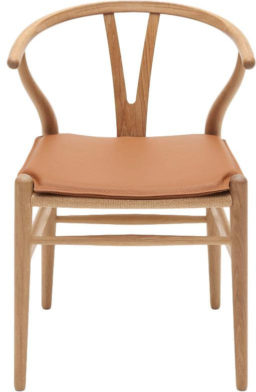 Cuscino Carl Hansen per sedia da braccio CH24, marrone