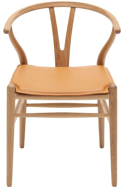 Carl Hansen Cushion For Ch24 Wishbone Chair, Gold Brown