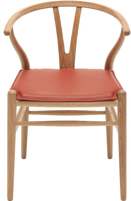 Carl Hansen Kissen für CH24 Wishbone Stuhl, rot