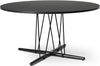 Carl Hansen E020 Embrace Tisch, schwarze Eiche, Ø 79 cm