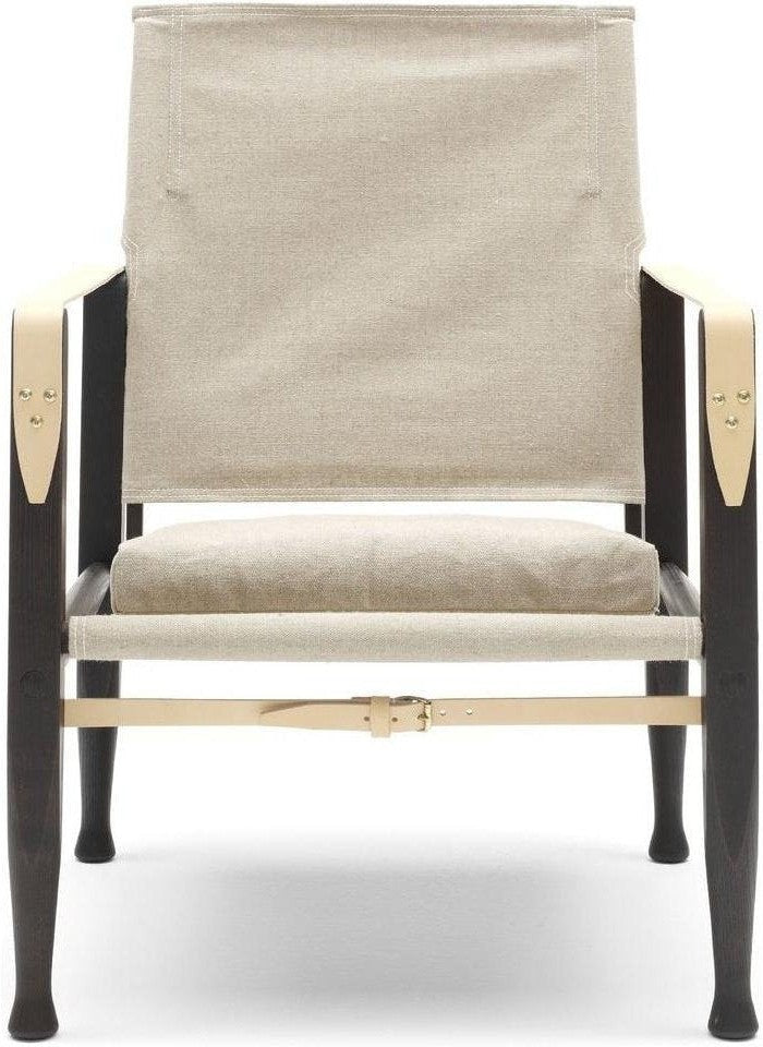 Carl Hansen KK47000 Safari -stol, røkt aske/naturlig