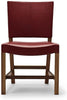 Carl Hansen KK47510 Der rote Stuhl, lackierte Walnuss/rote Ziegenleder