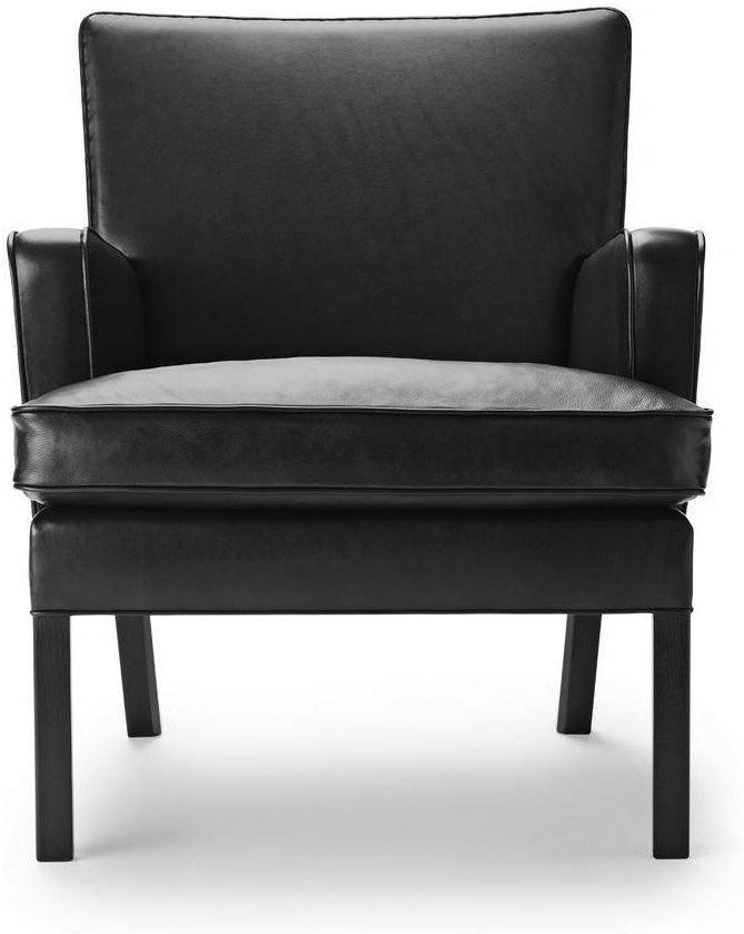 Carl Hansen KK53130 Chaise facile, chêne noir / cuir noir