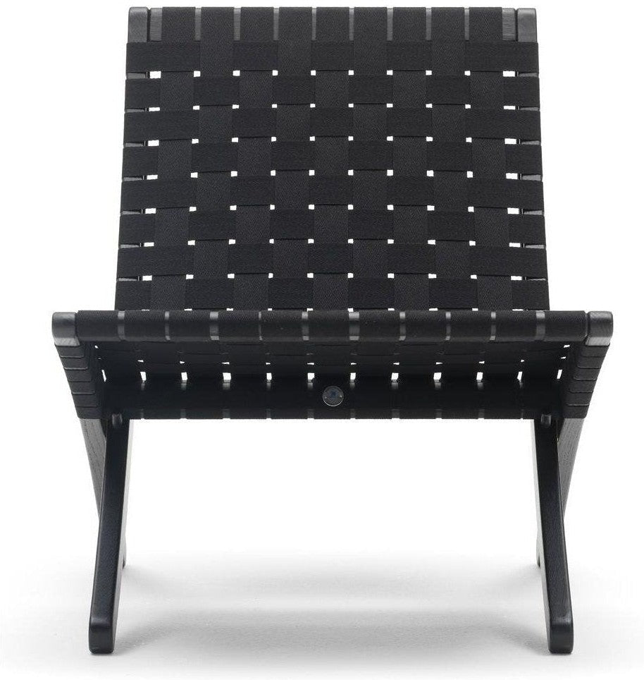 Carl Hansen Chaise MG501 Cuba, chêne noir / noir