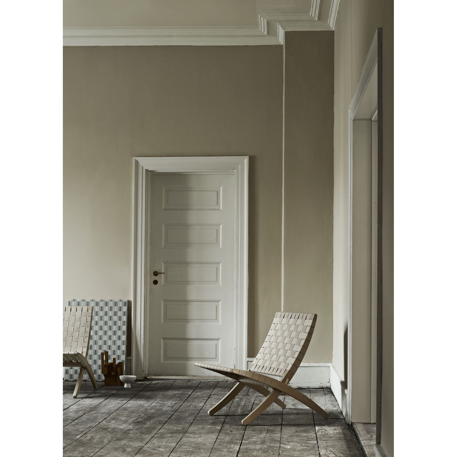 Carl Hansen MG501 Cuba sedia, quercia in sapone/nero