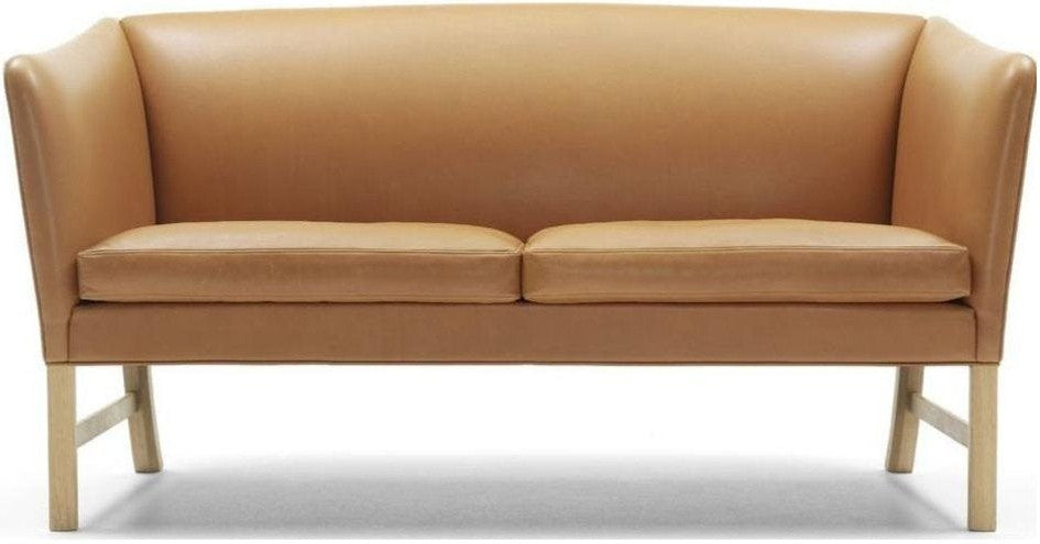 Carl Hansen OW602 Sofa Oilet eg, gyldenbrunt læder