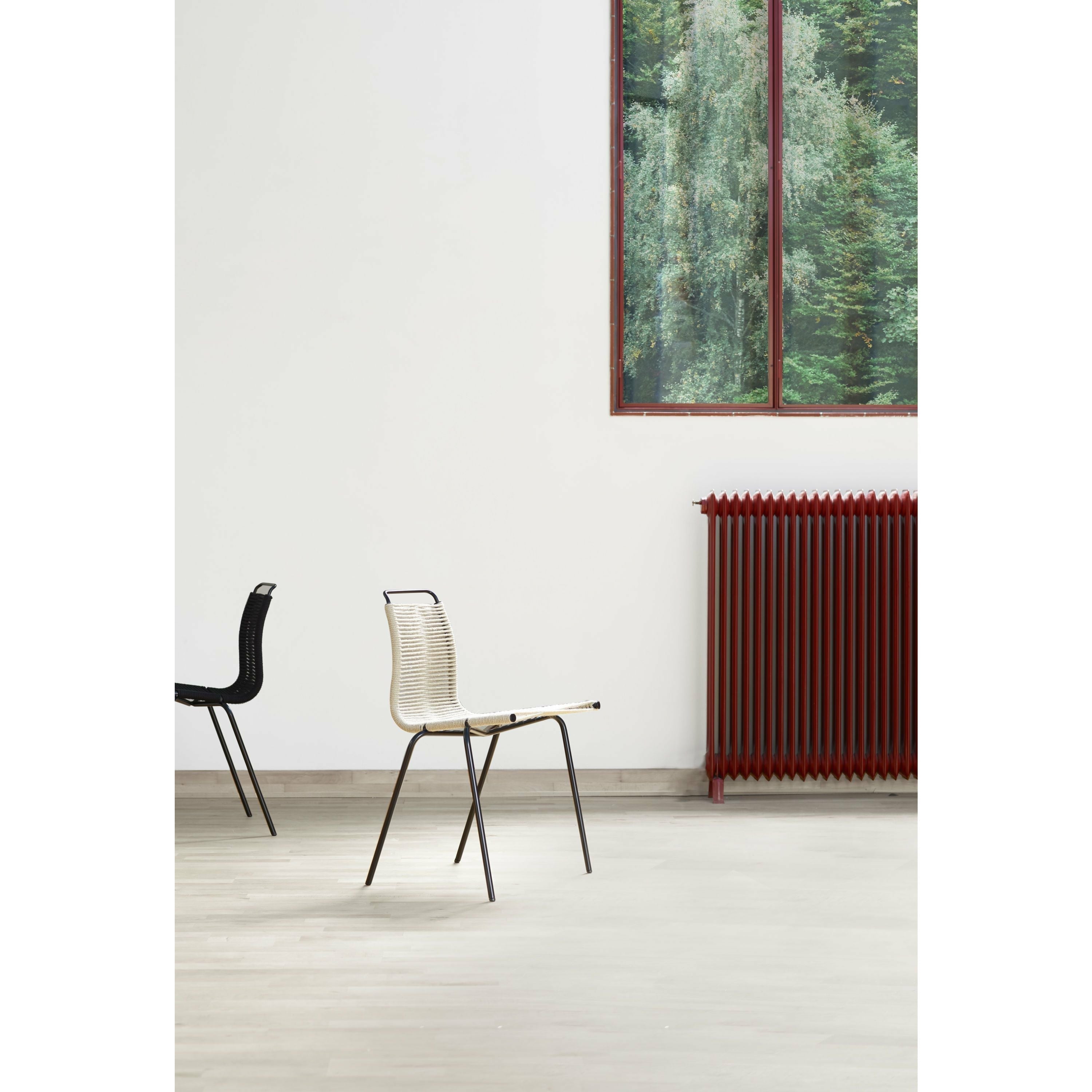 Carl Hansen Papier koord pk1 monsters, natuurlijk en zwart