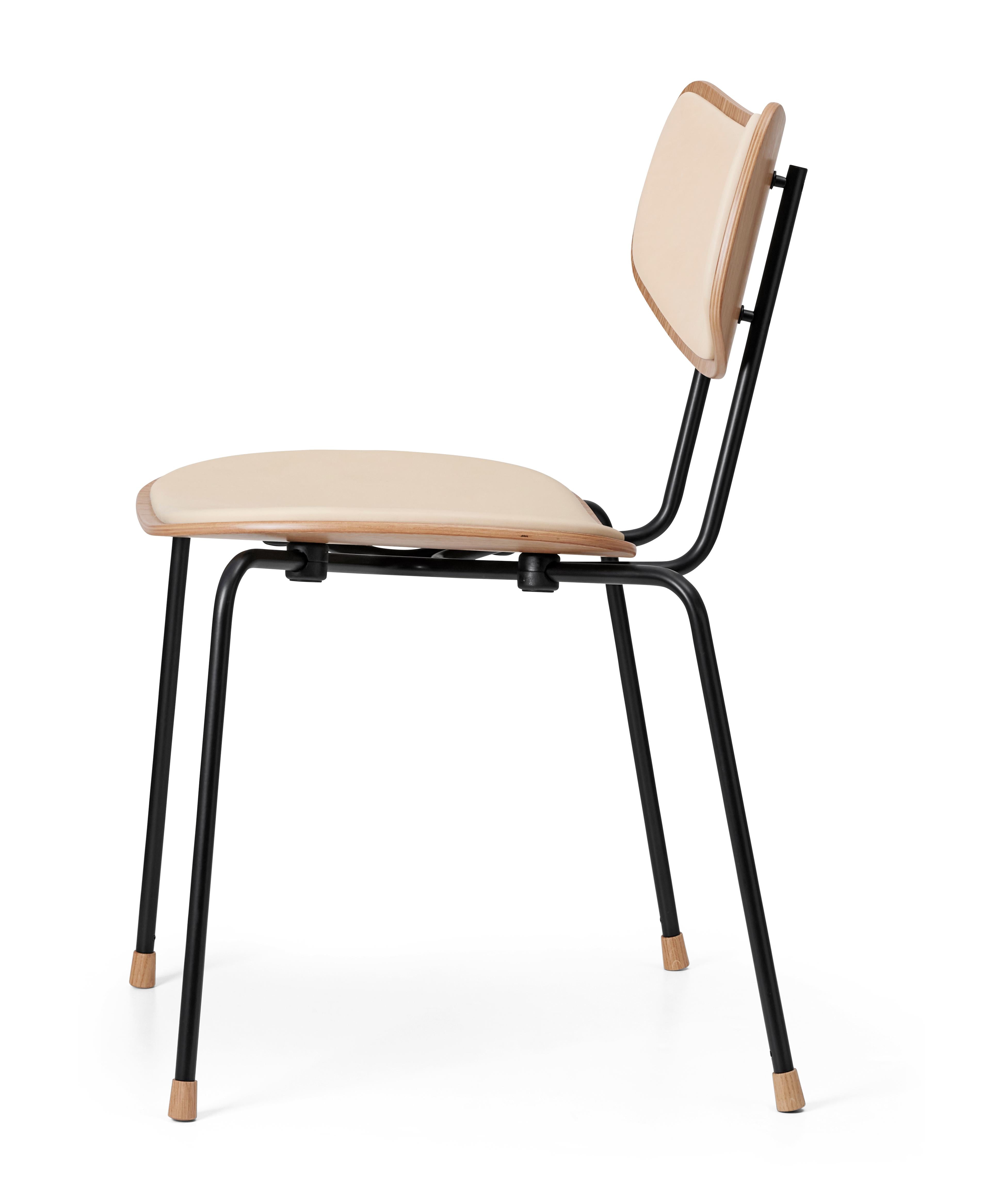 [product_category]-Carl Hansen Vla26p Vega Chair, Oak Smoke Oil/Leather Sif 90-Carl Hansen-5715230859032-VLA26P-020-122-9005-HR-FSC-70-Sif90-CAR-2