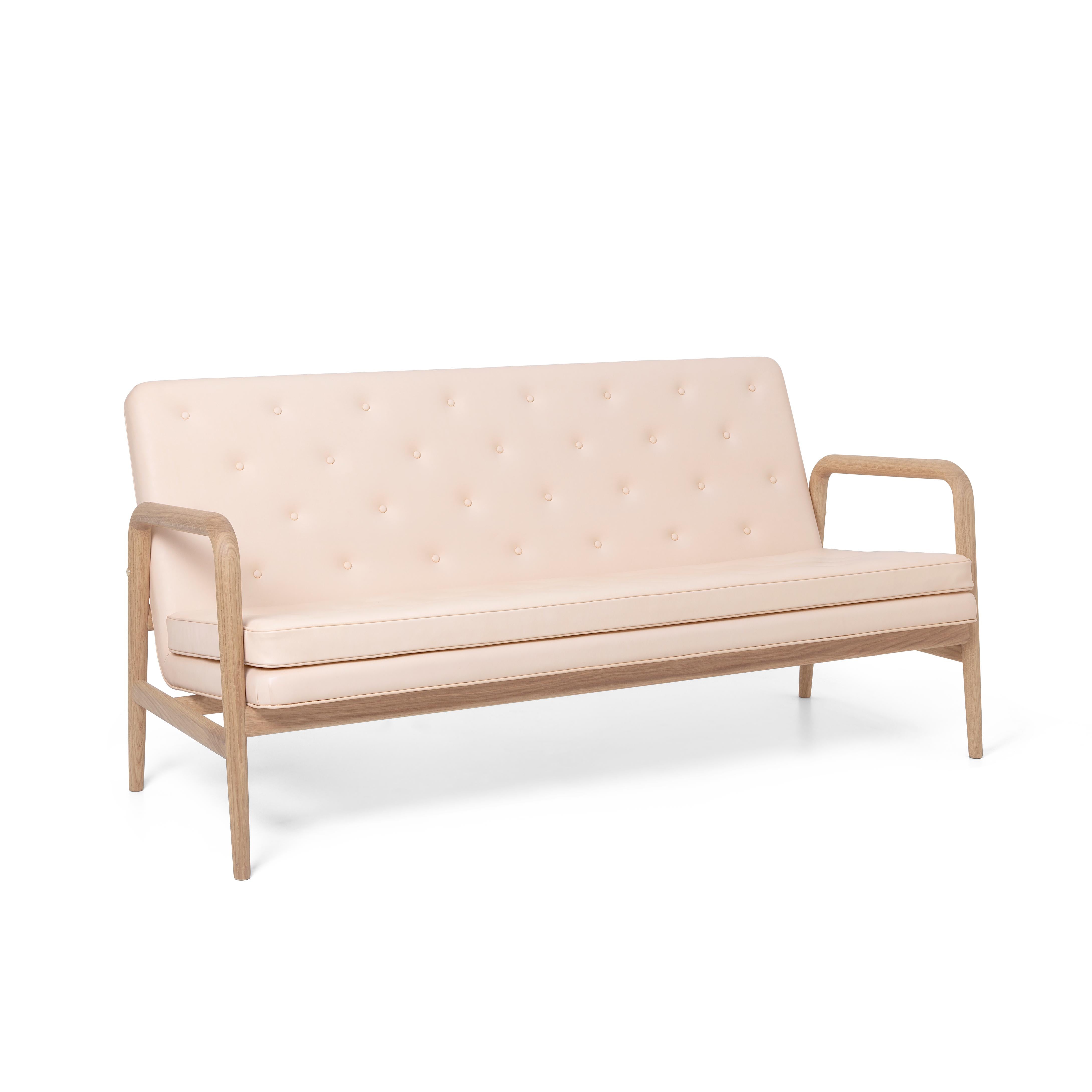 [product_category]-Carl Hansen Vla77 Foyer Sofa, Oak Oiled/Leather Sif 90-Carl Hansen-5715397014411-VLA77-020-102-HR-FSC-70-Sif90-CAR-10