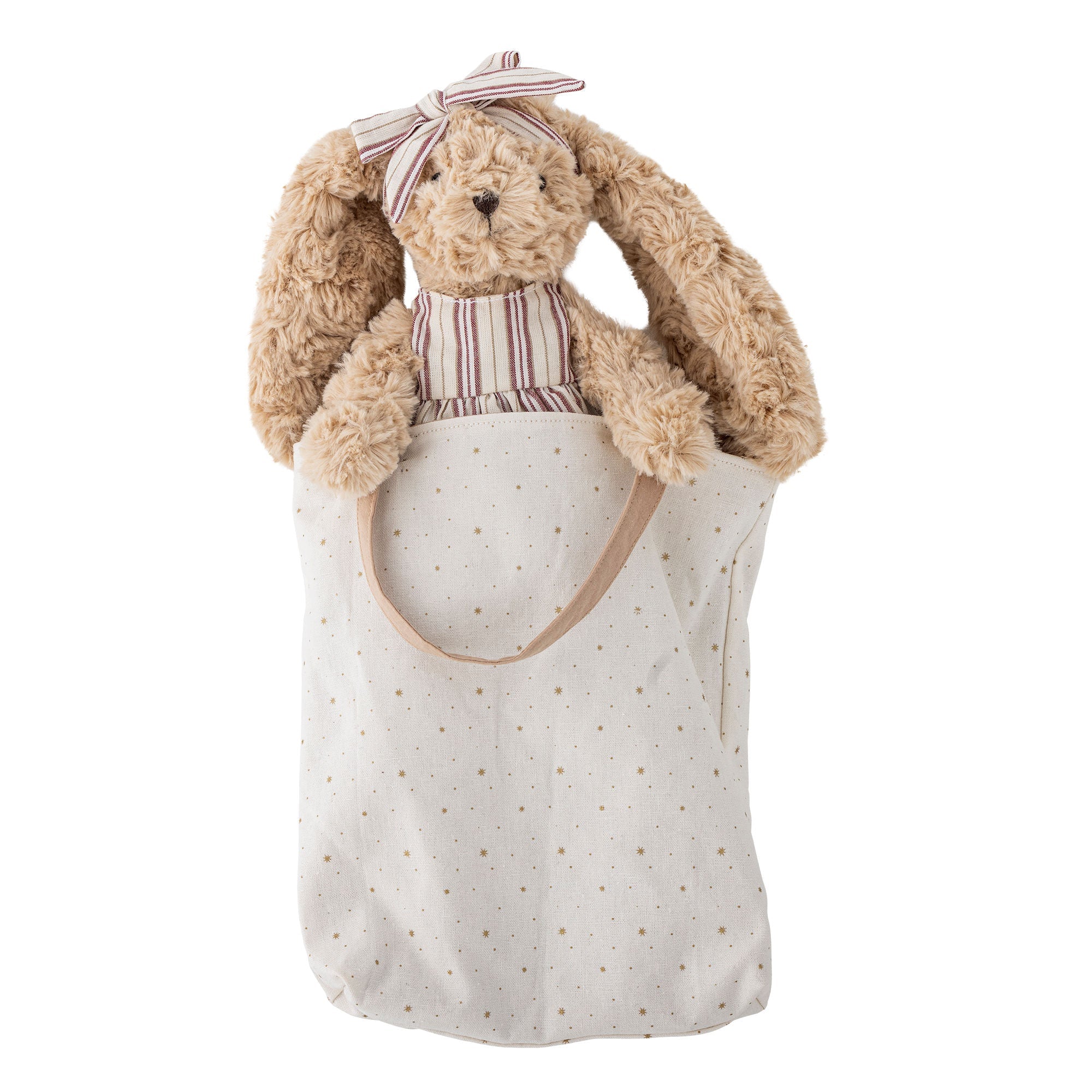 Bloomingville MINI Vilma Doll, Brown, Cotton