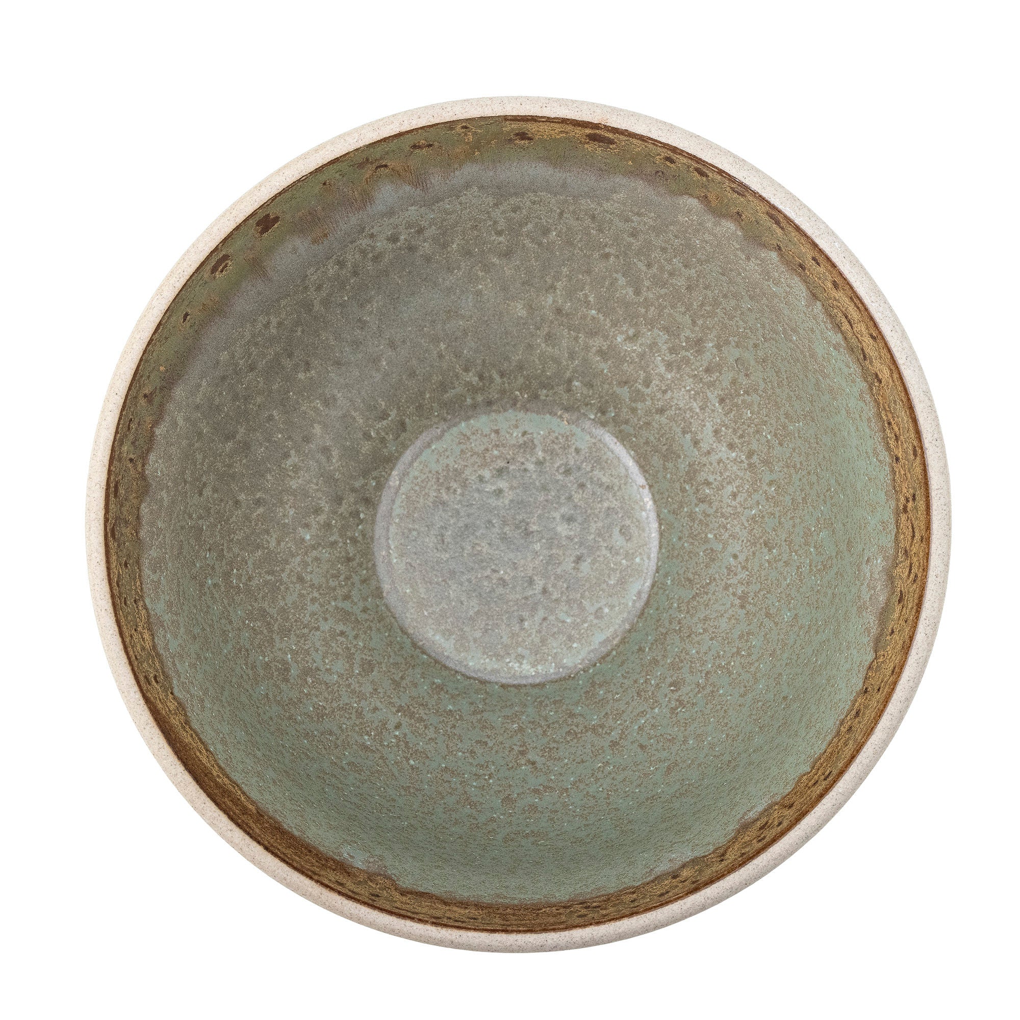 Bloomingville Lee Bowl met deksel, natuur, steengoed