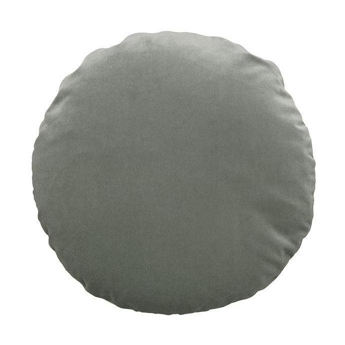 Christina Lundsteen Basic Round Velvet Pillow, Artichoke