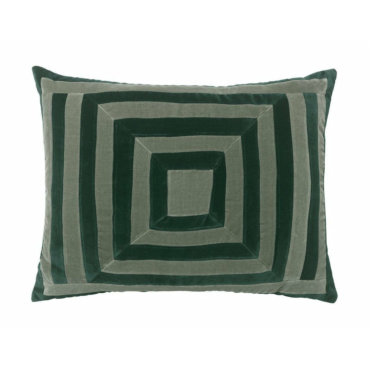 Christina Lundsteen Lucy Velvet Pillow, alcachofa/esmeralda