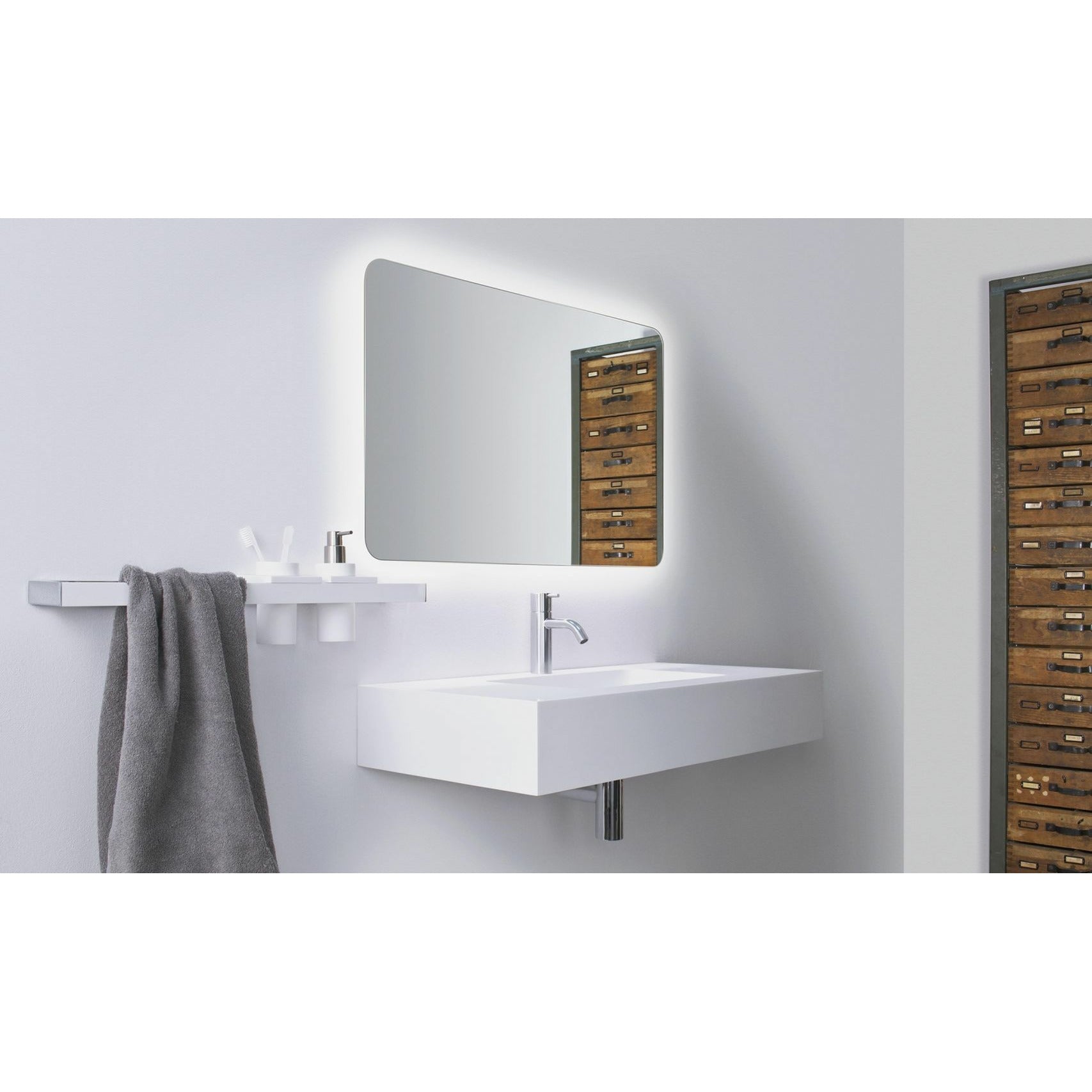 [product_category]-Copenhagen Bath Furesø Wash Basin, L60 Cm-Copenhagen Bath-5700400101783-40010178-COP-4