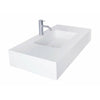 Copenhagen Bath Basin de lavage de Furesø, L80 cm