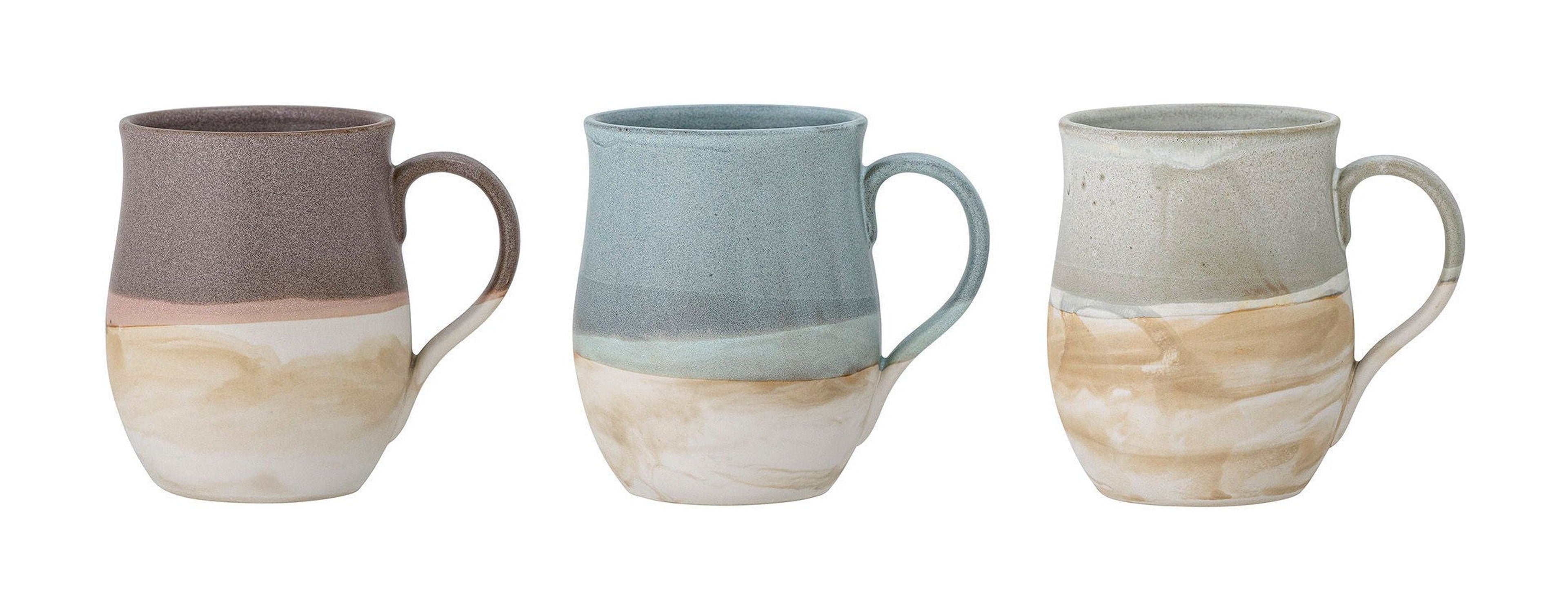 Création Collection Ash Mug, bleu, grès