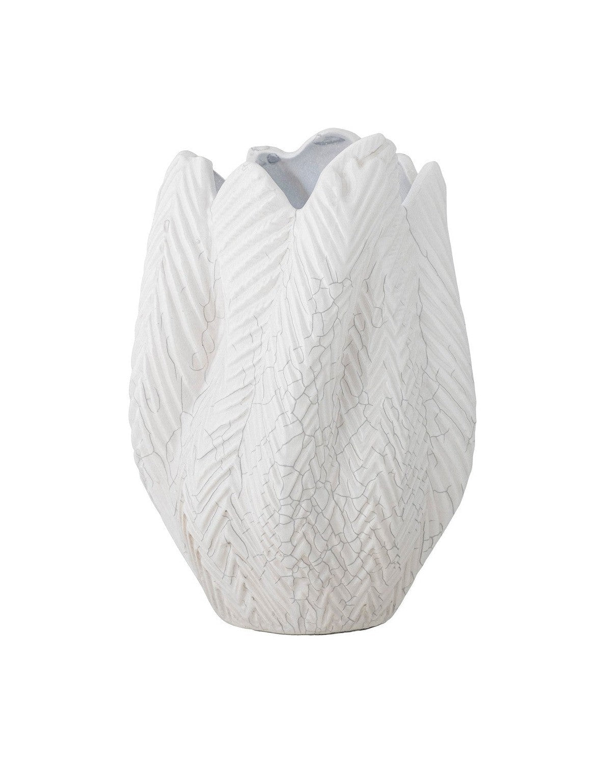 Collection créative Besa Vase, blanc, grès