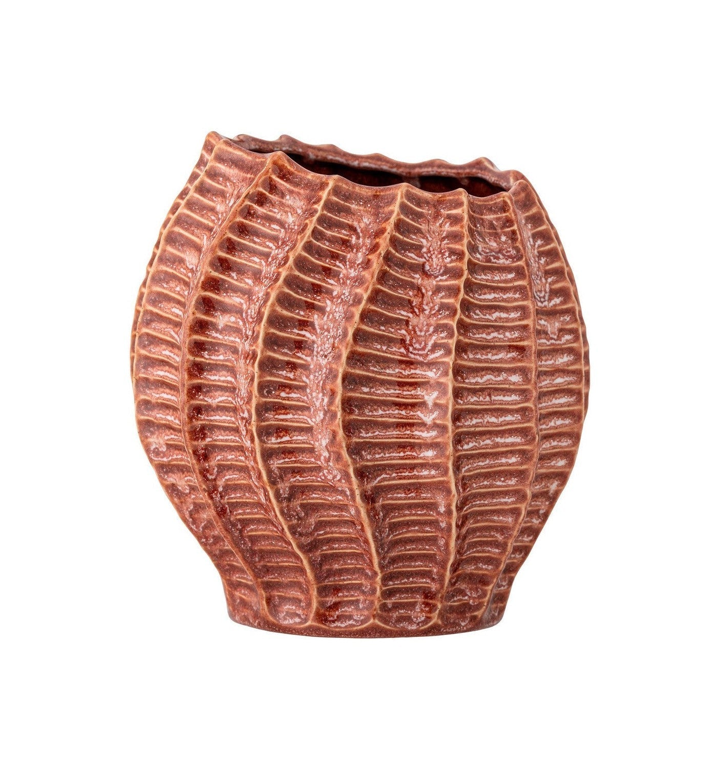 Creative Collection Callon Vase, Rose, StoneWare