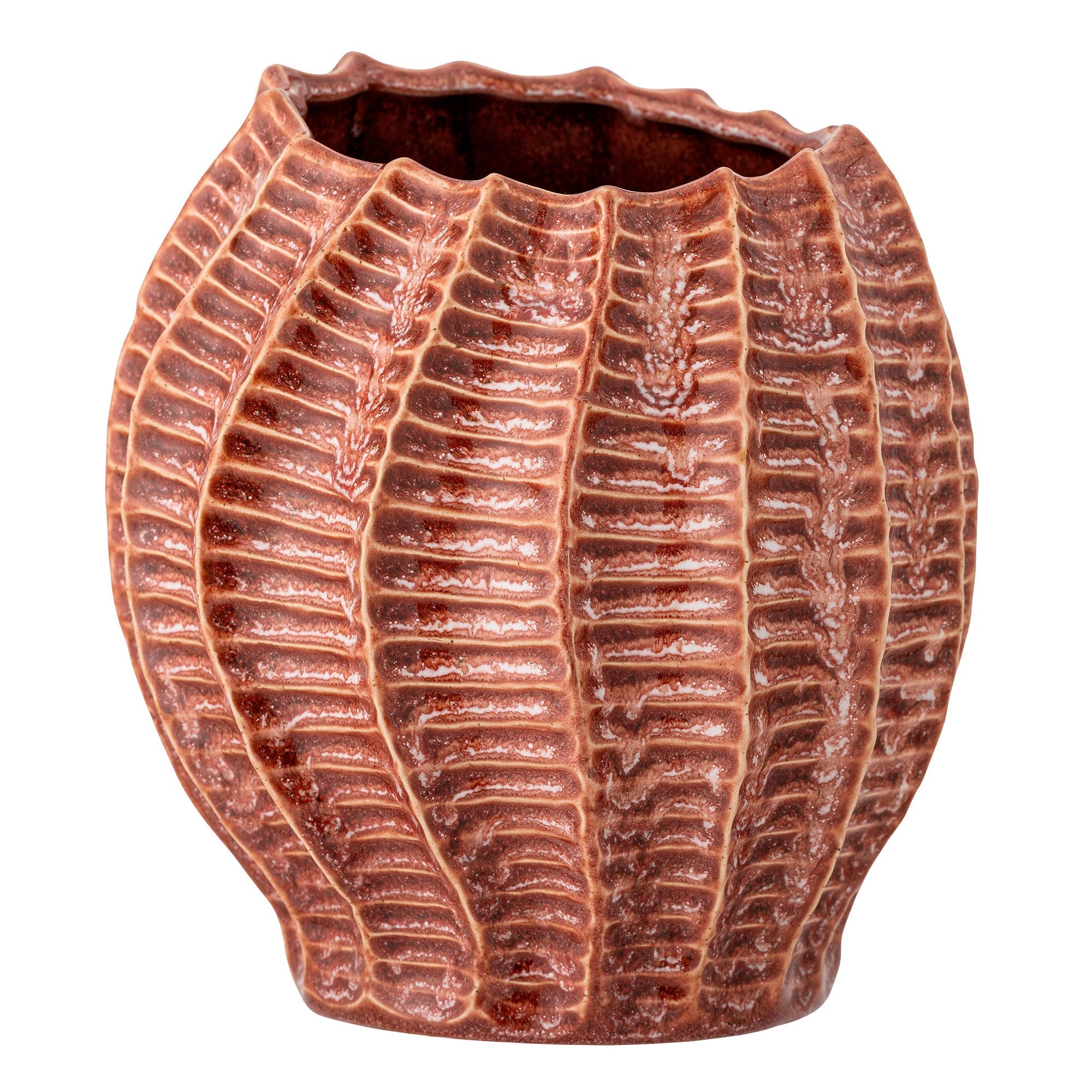 [product_category]-Creative Collection Callon Vase, Rose, Stoneware-Creative Collection-5711173330706-82061385-BLO-2