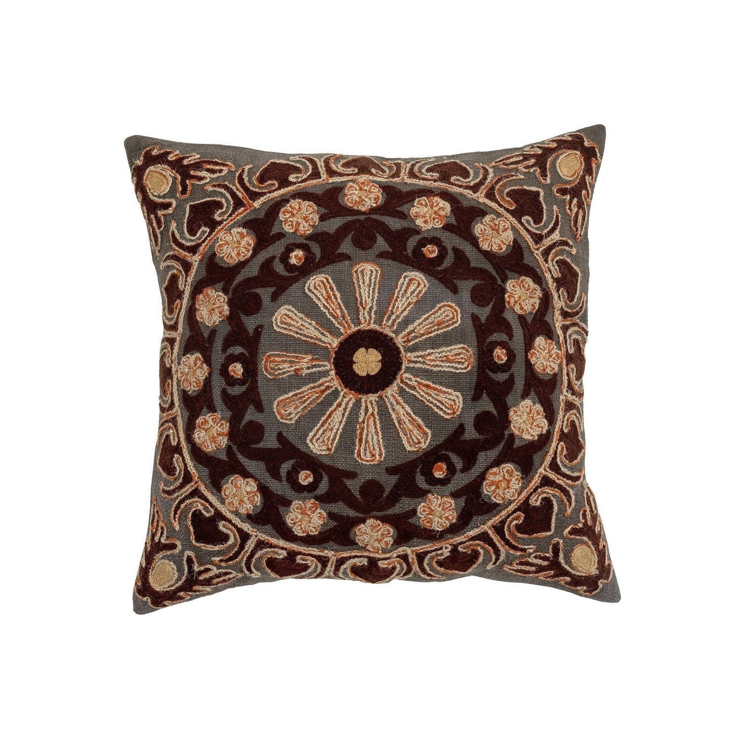 Creatieve collectie Chinon Cushion, Brown, Cotton