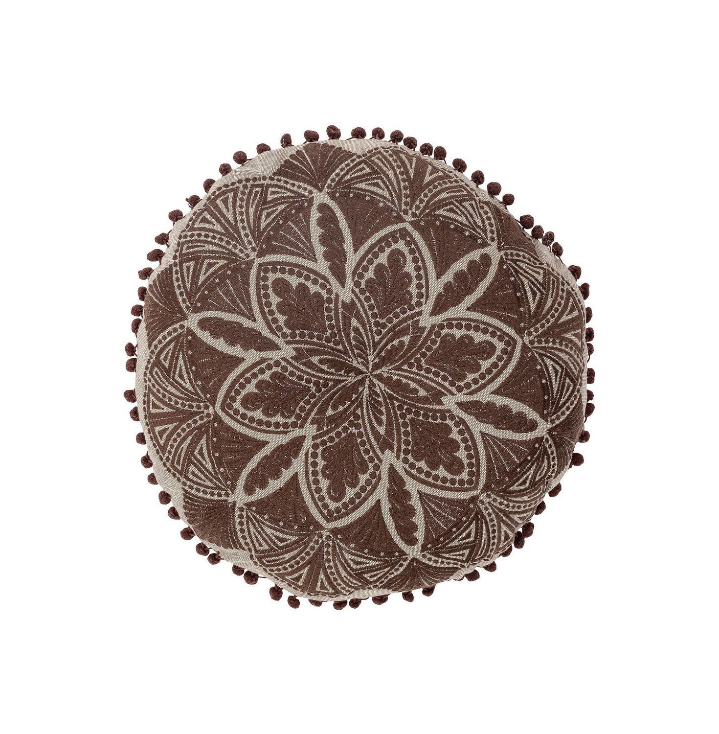 Creative Collection Cizzy Cushion, Brown, Cotton