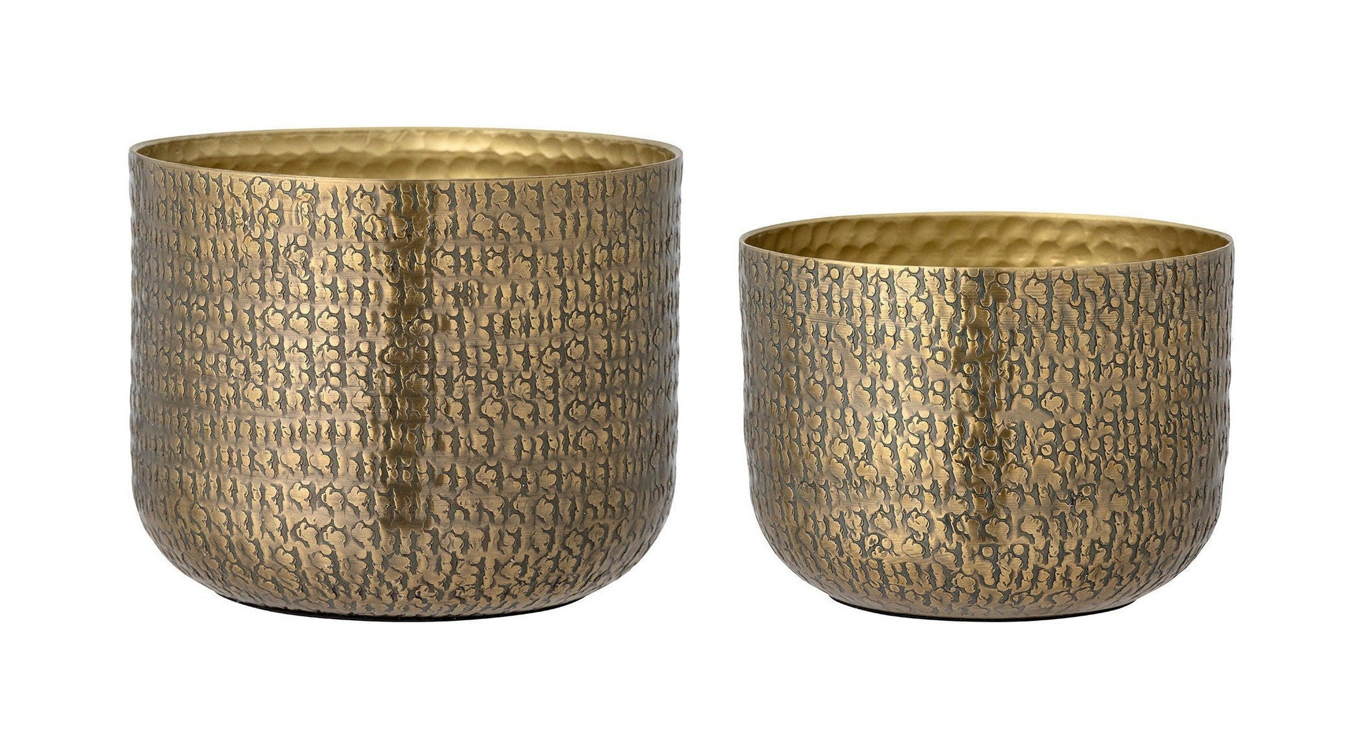 Collezione creativa Constance Flowerpot, ottone, alluminio