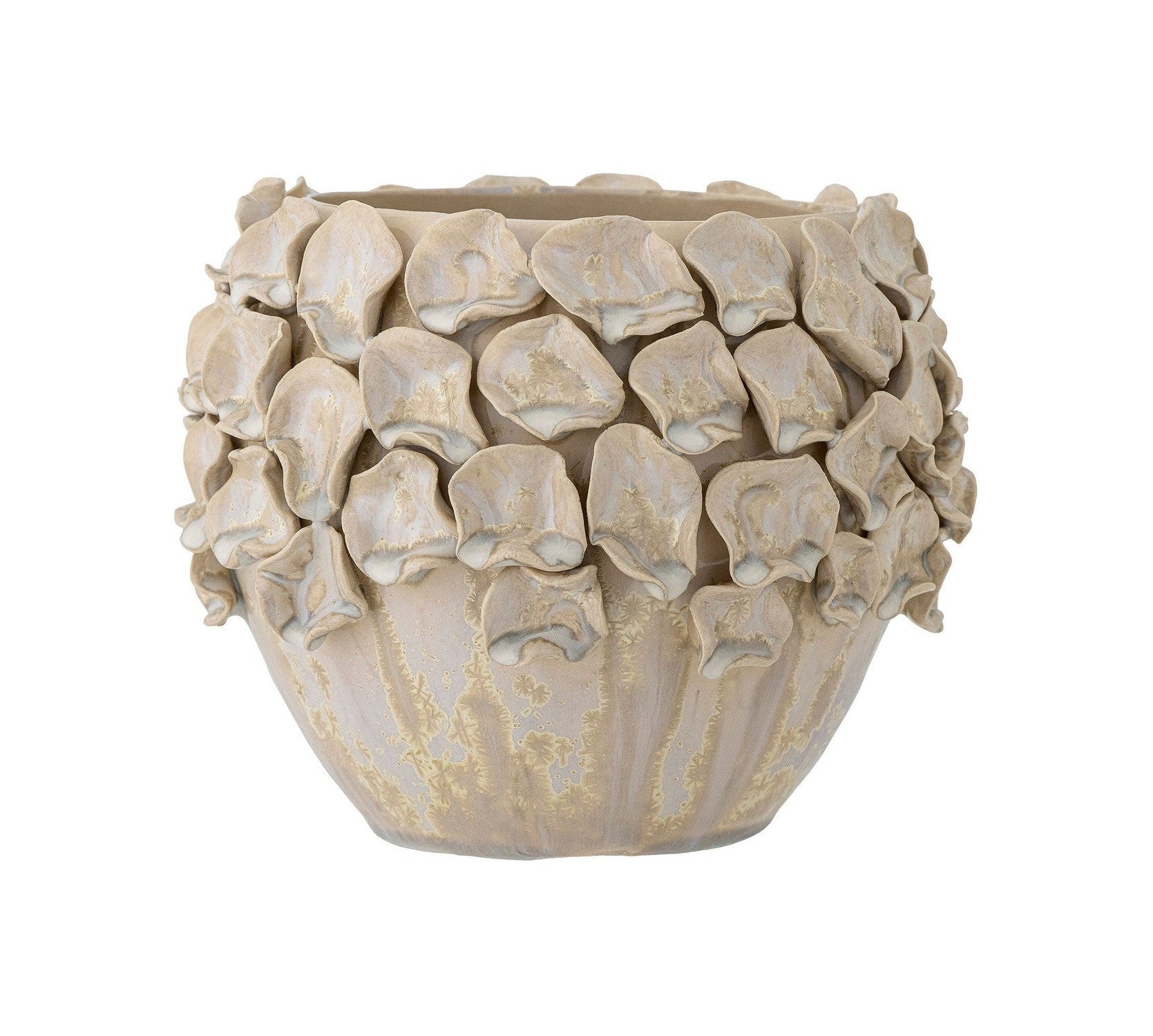 Creative Collection Coral Flower Pot，Nature，Stoneware