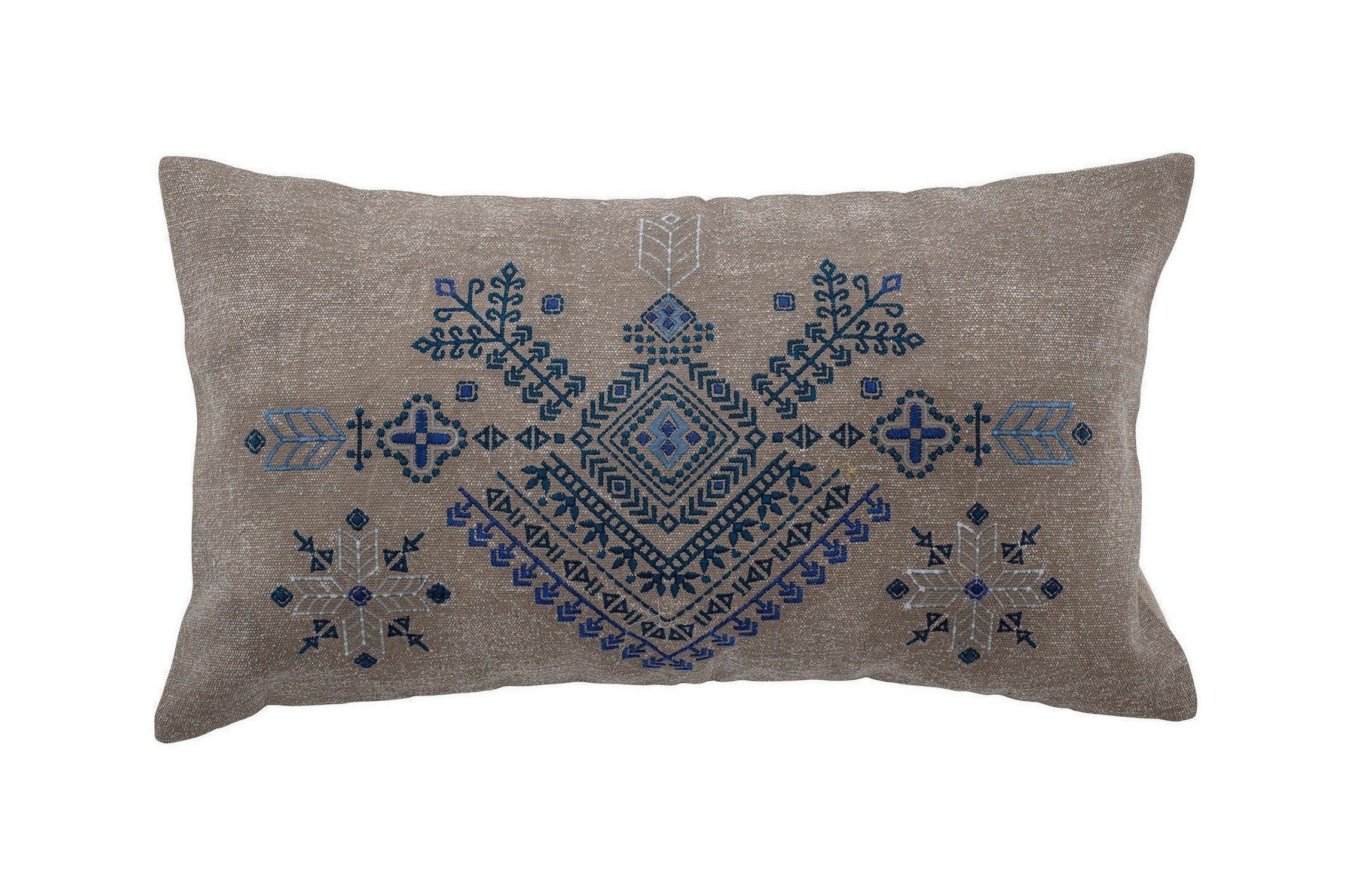 Creatieve collectie di Cushion, grijs, katoen