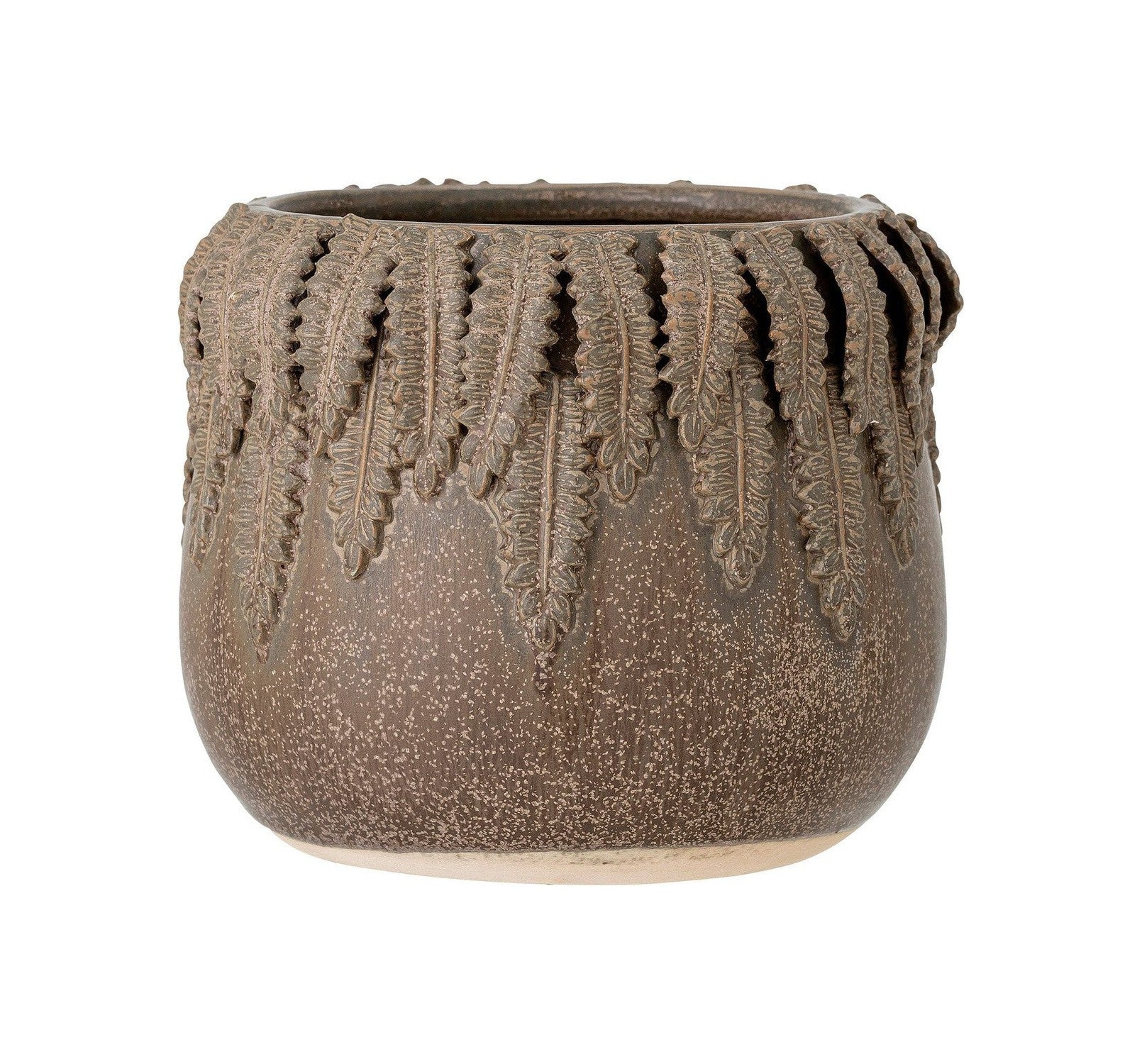 Colección creativa Eloi Flowerpot, Brown, Stoneware