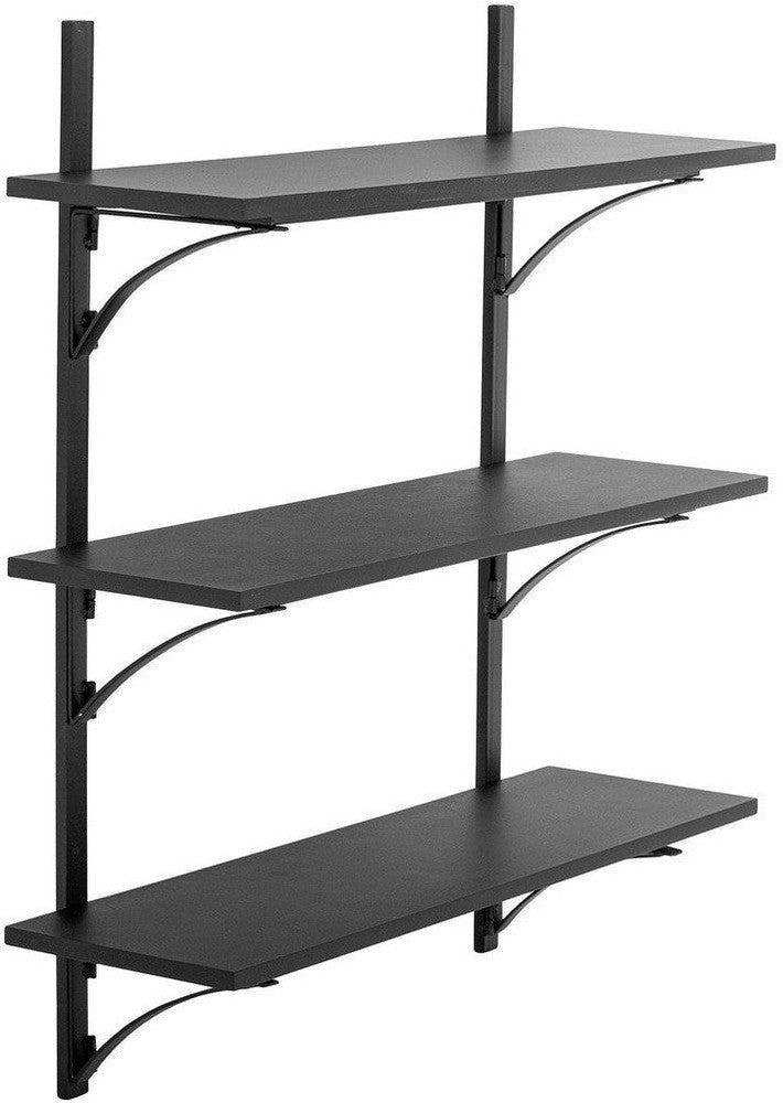 [product_category]-Creative Collection Ewald Shelf, Black, MDF-Creative Collection-5711173318711-82064081-BLO-1