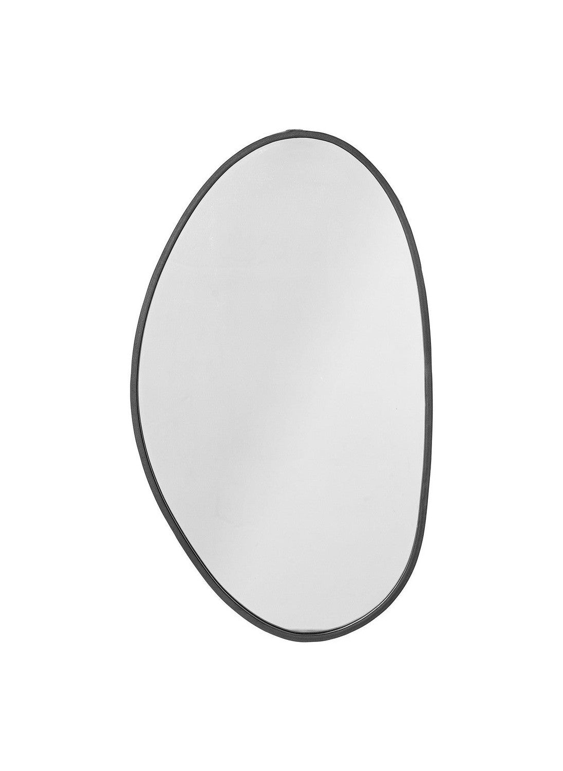 Creatieve collectie Faun Wall Mirror, zwart, ijzer