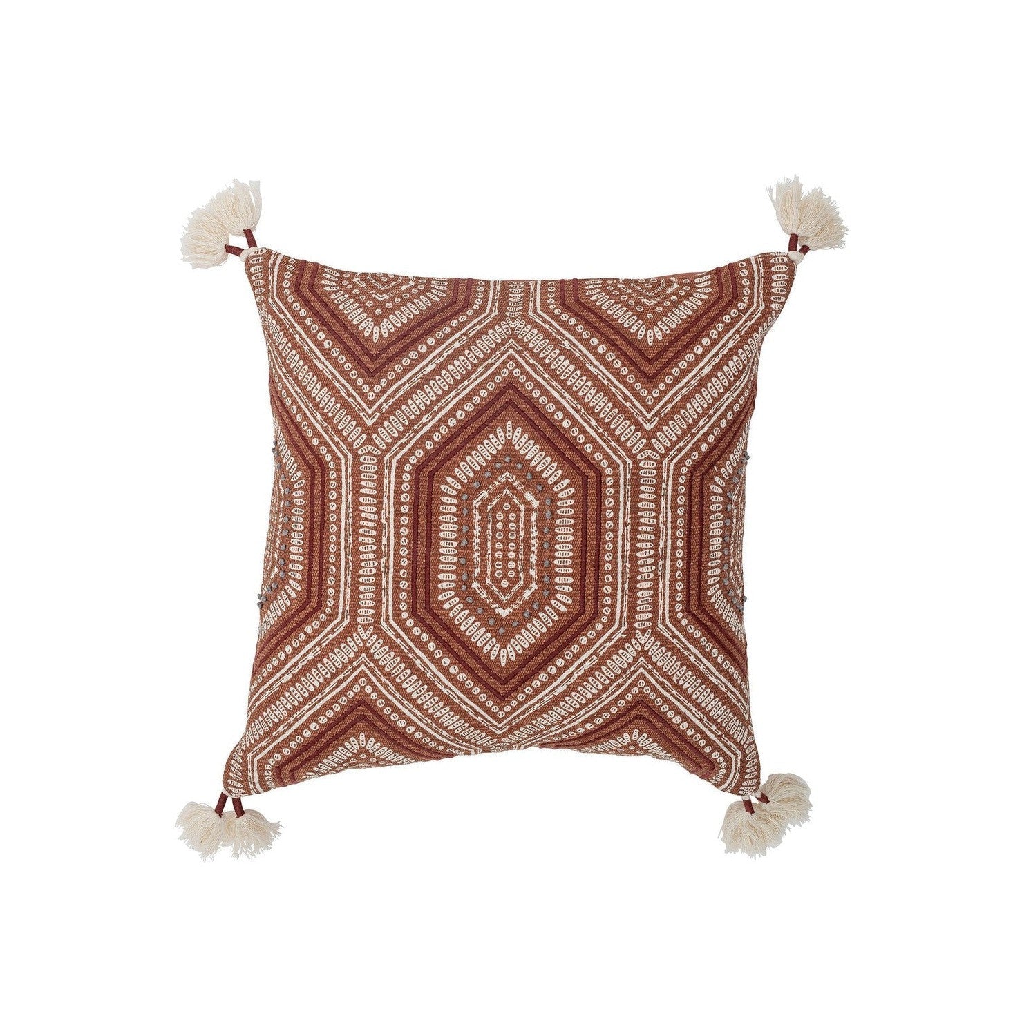 Creatieve collectie Feluka Cushion, Brown, Cotton