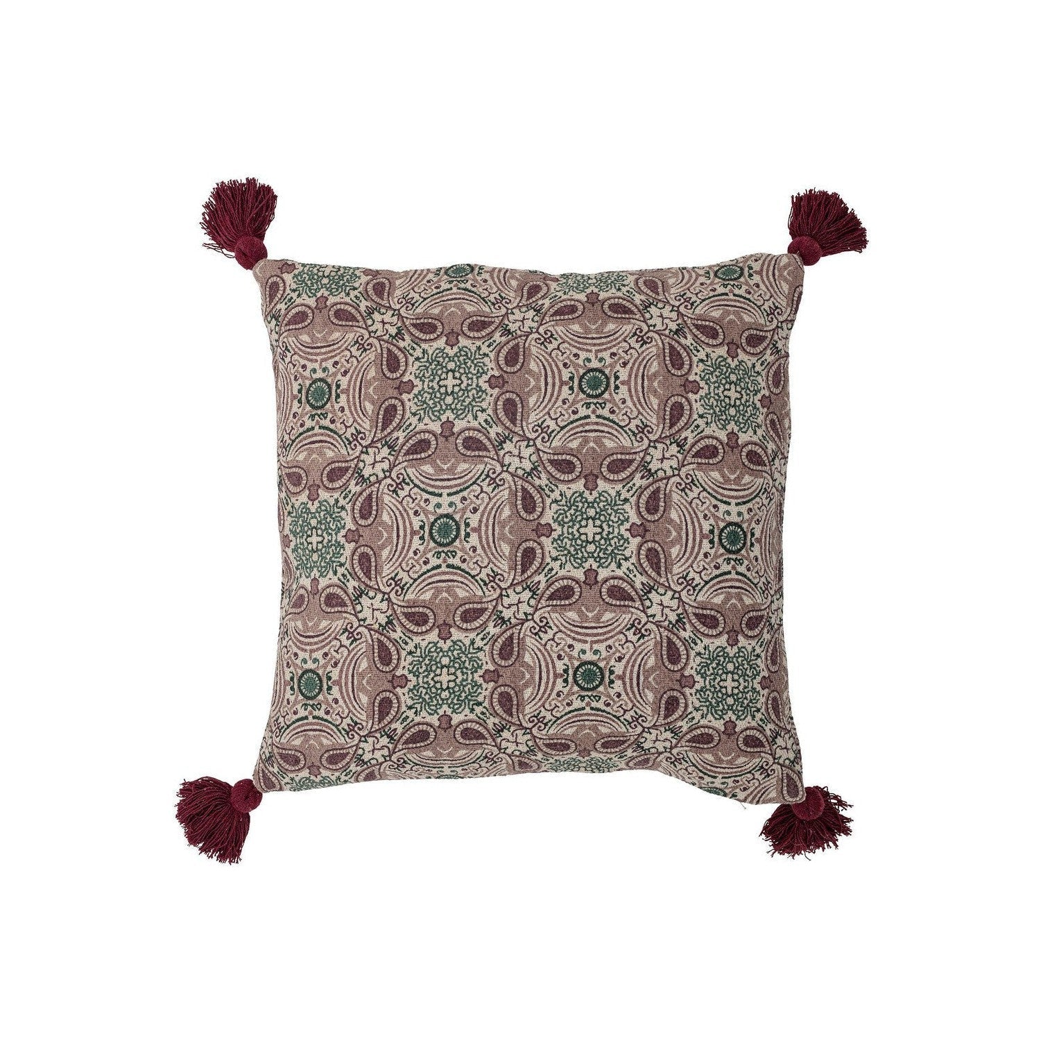 Creatieve collectie FIBI Cushion, paars, gerecycled katoen