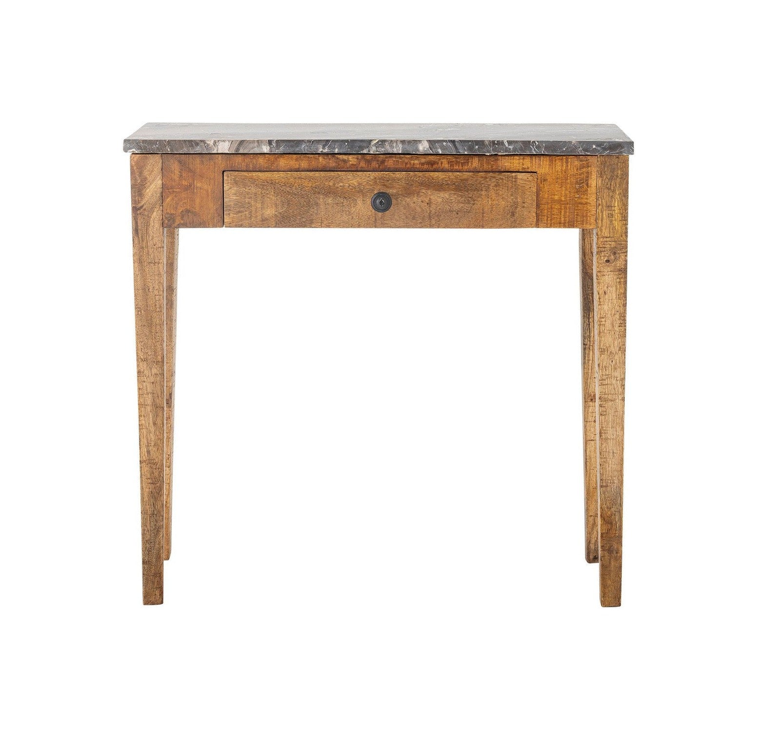 Skapandi safn Hauge Console Table, Brown, Marble