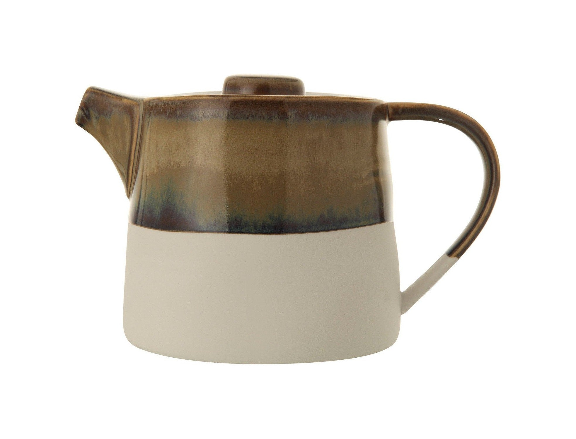 Creatieve collectie Heather Teapot, Green, steengoed