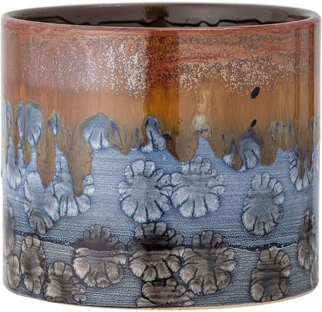 [product_category]-Creative Collection Ina Flowerpot, Blue, Stoneware-Creative Collection-5711173288137-82055754-BLO-1