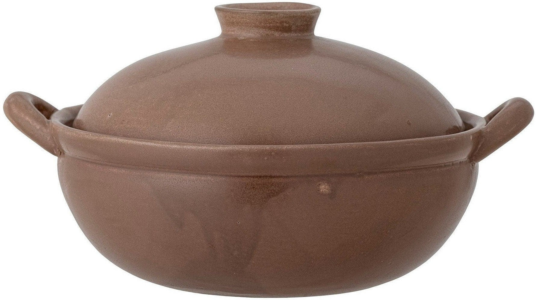 [product_category]-Creative Collection Jinnie Oven Dish w/Lid, Brown, Stoneware-Creative Collection-5711173296002-82057443-BLO-1