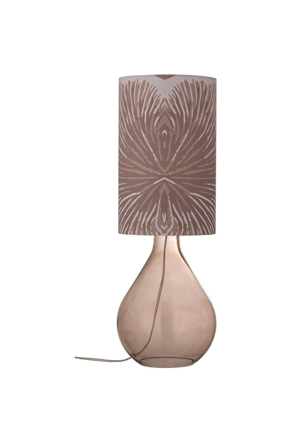 Creatieve verzameling Leni Table Lamp, Brown, Glass