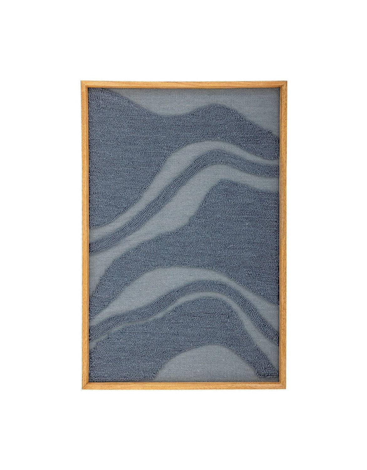 Colección creativa Decoración de pared de Leven, azul, lana