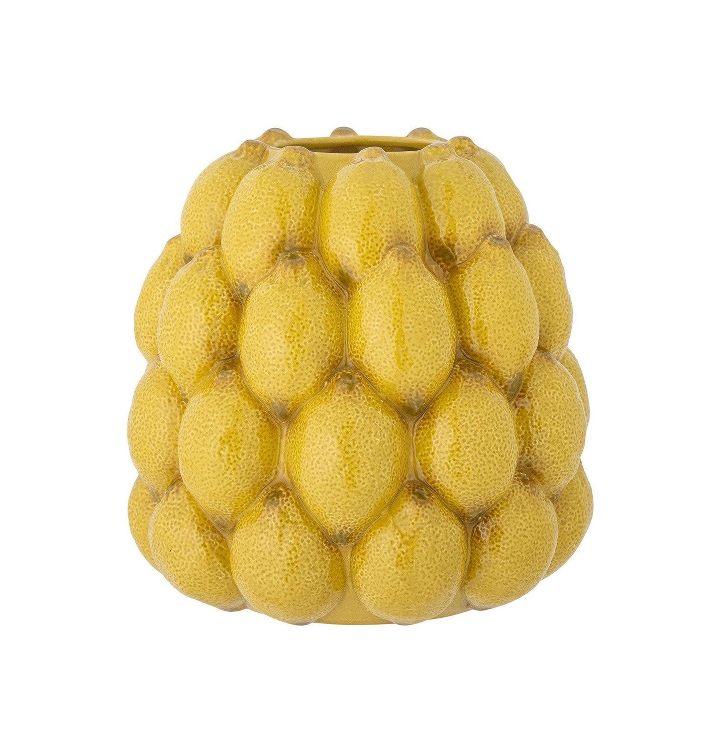 Creative Collection Limone Vase, Yellow, Goneware